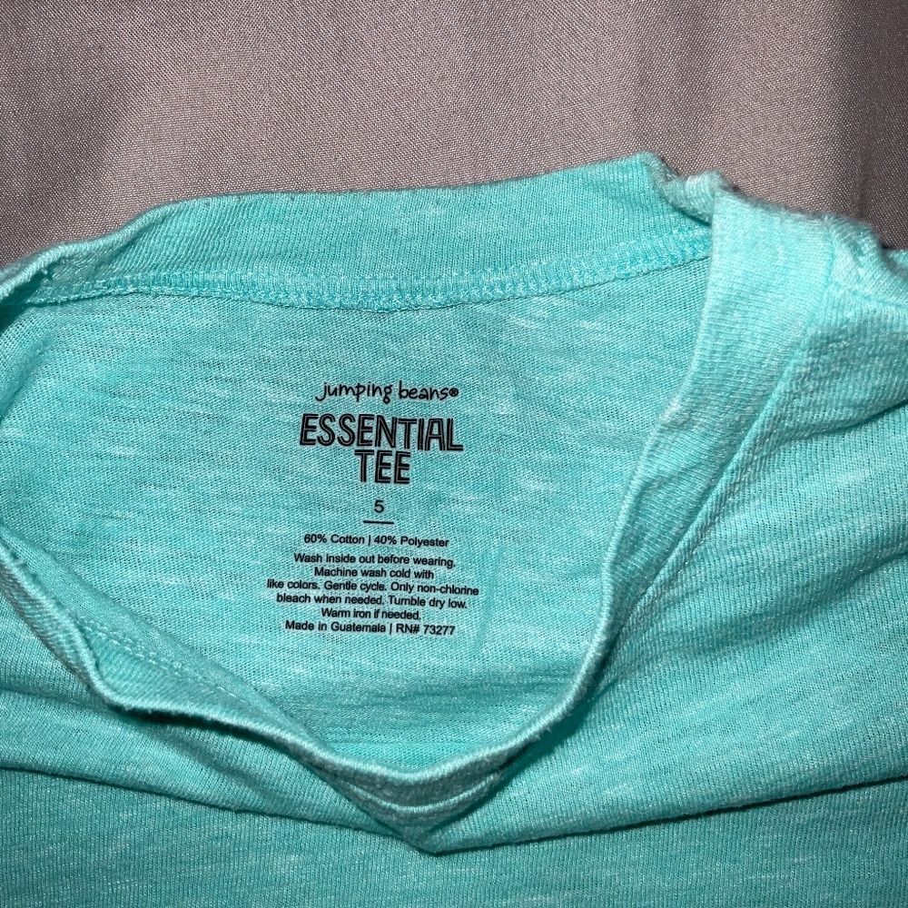 Jumping beans essential tee  Boys size 5 - Picture 2 of 3